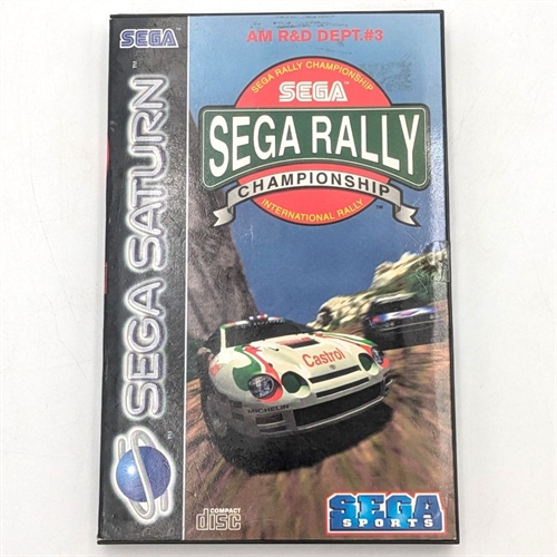 SEGA Rally Championship - Komplet I Æske - Sega Saturn Spil (B Grade) (Genbrug)